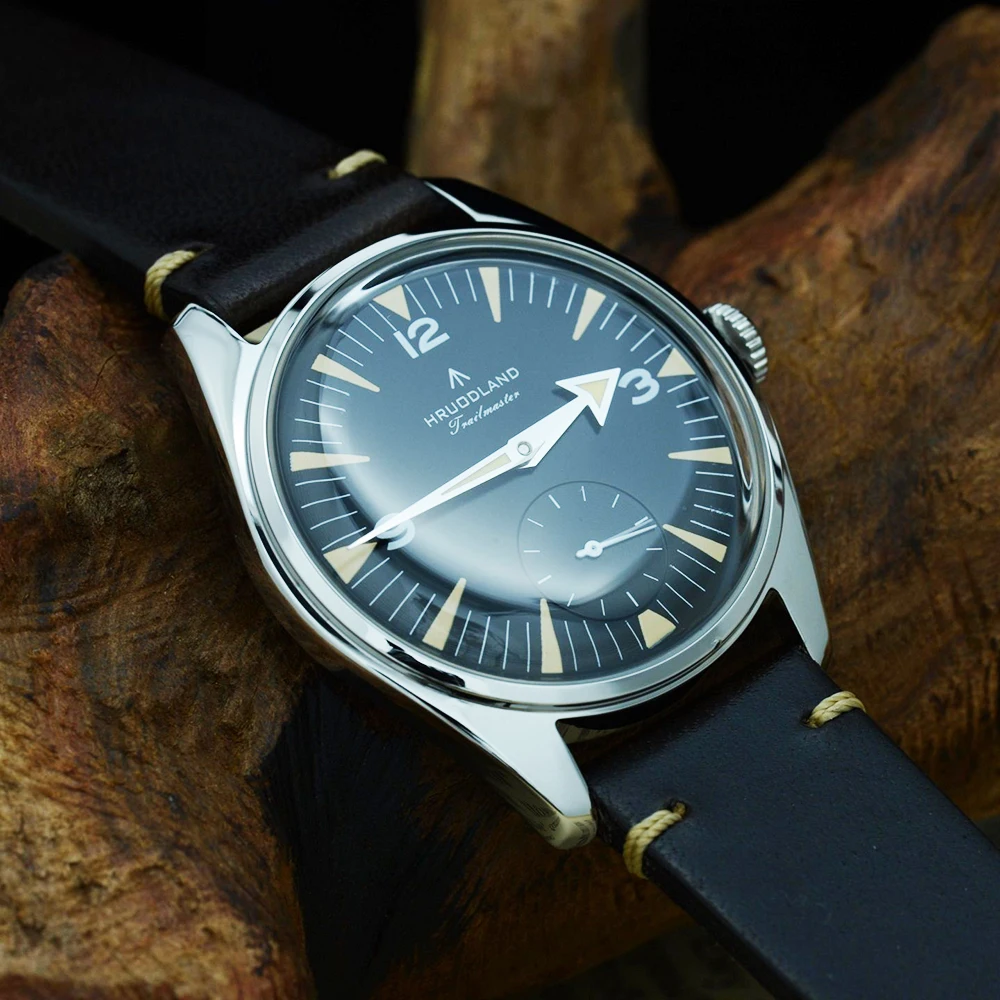 Hruodland 2026 New Men's Retro Quartz Watch Fashion Timepiece for