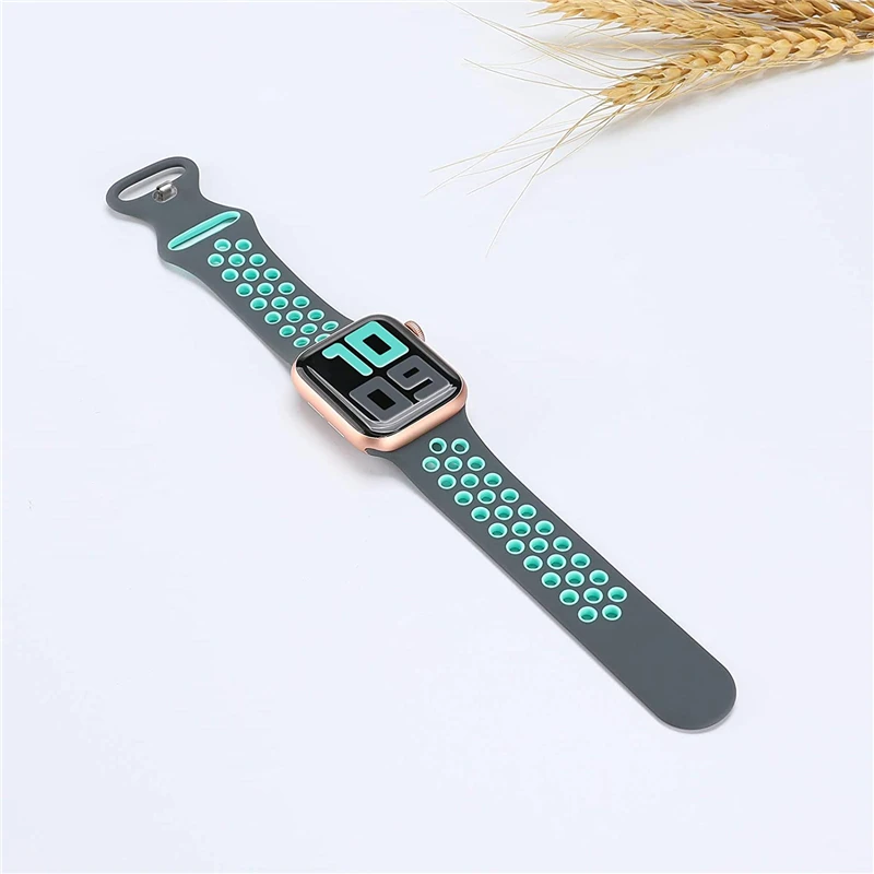 Sport Strap for Apple Watch Ultra 49mm Series 10 9 8 7 41mm 45mm 44mm 40mm 46MM 42MM Breathable wrist Bracelet iWatch 6 5SE Band
