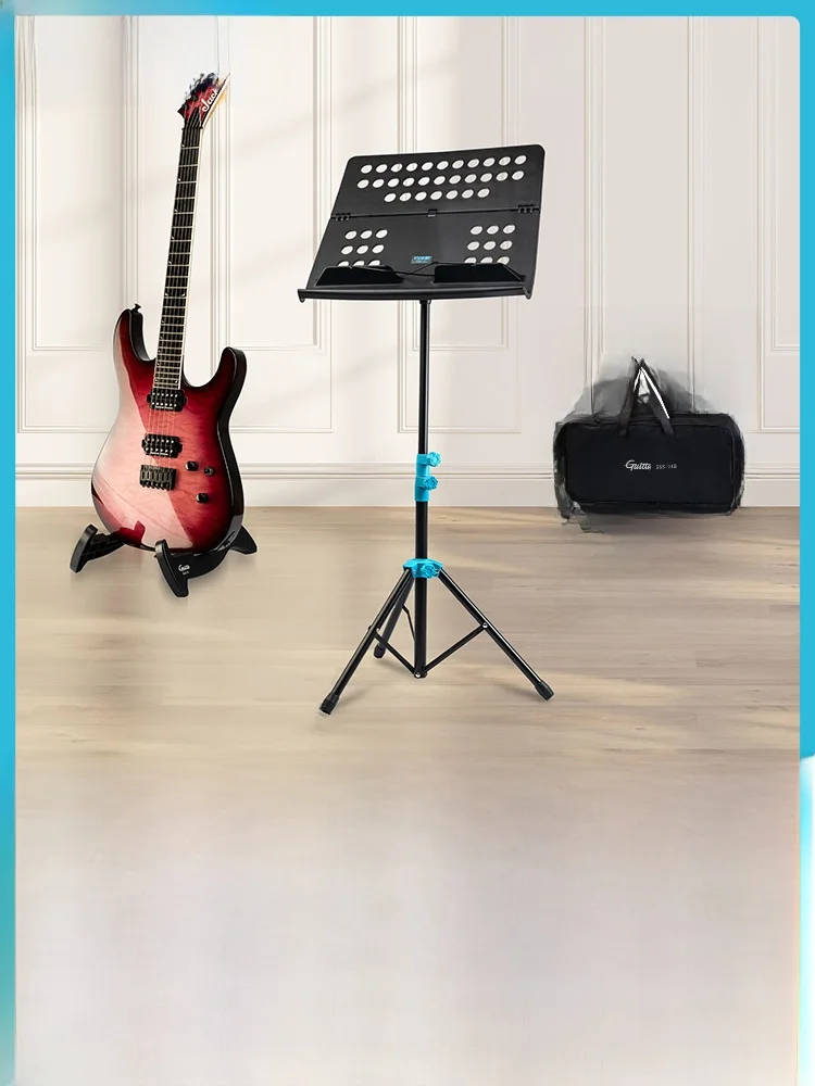 supporto-musicale-portatile-guitto-gss01-per-chitarra-e-guzheng-porta-spartiti-regolabile-e-pieghevole-accessorio-per-strumenti