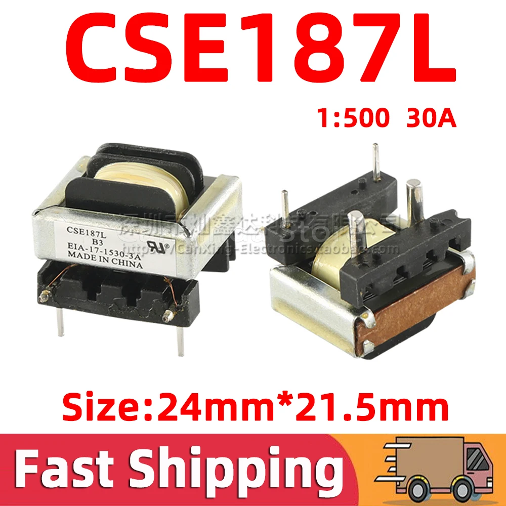 

2pcs CSE187L CSE187 DIP4 Current Sense Transformer 30A High Current Sensor Detect Turns Ratio 1:500