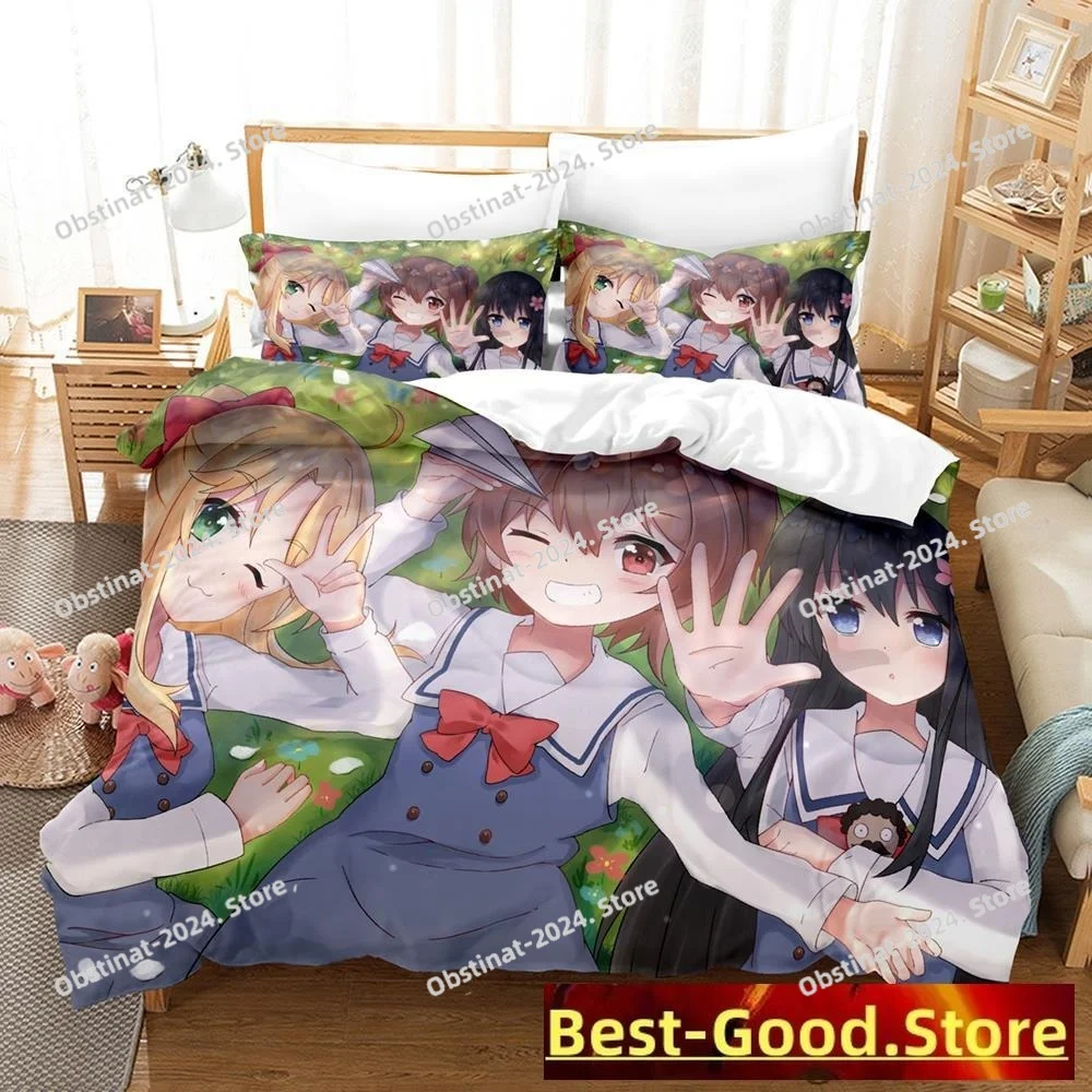 

2023 Wataten! An Angel Flew Down To Me Bedding Set Single Twin Full Queen King Size Bed Set Adult Kid Bedroom Duvetcover Sets