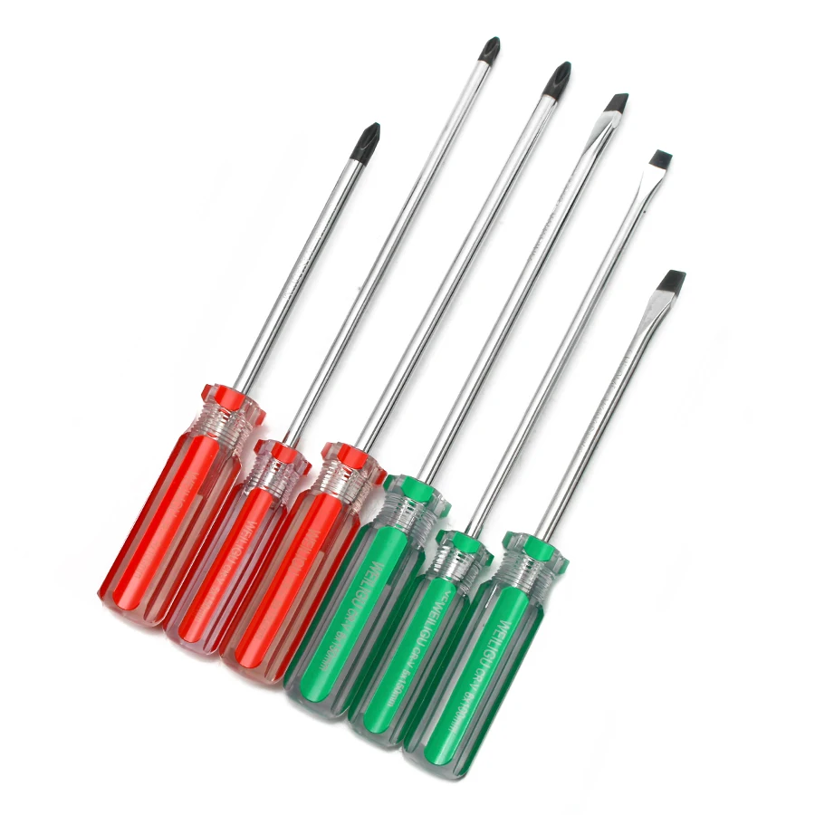 Imagem -06 - Cristal Magnético Handle Screwdriver Grupo Cabeça Cruzada Cabeça Reta Alta Dureza Grau Industrial Presente Pcs