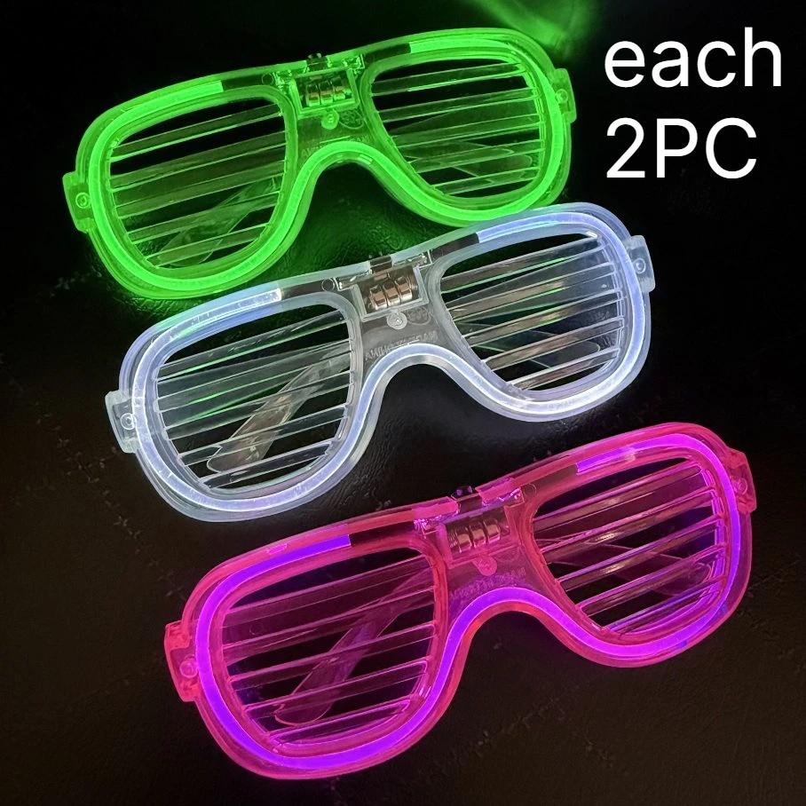 LED blinds emit light creative glasses bar dance party atmosphere props fluorescent and cool