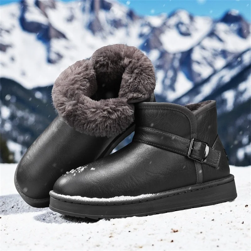 

Мужские зимние ботинки, зимняя обувь, бархатные утепленные ботинки без шнуровки, износостойкие дышащие уличные ботинки, простые классические модные ботинки, новое поступление