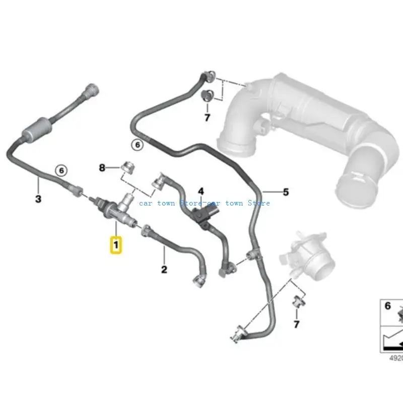 

RXJE Durable Air Control System Vent Valves for F48 F54 F56 F60 118i 218i