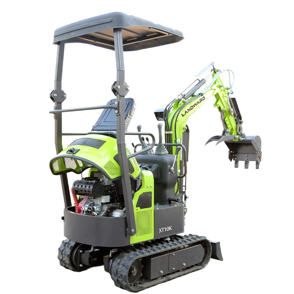 Hot Koop Multifunctionele 1.2 Ton Rupsgraafmachine Hoge Kwaliteit XT12K Diesel Kleine Zakmachine Mini Graver Motor Aangepaste