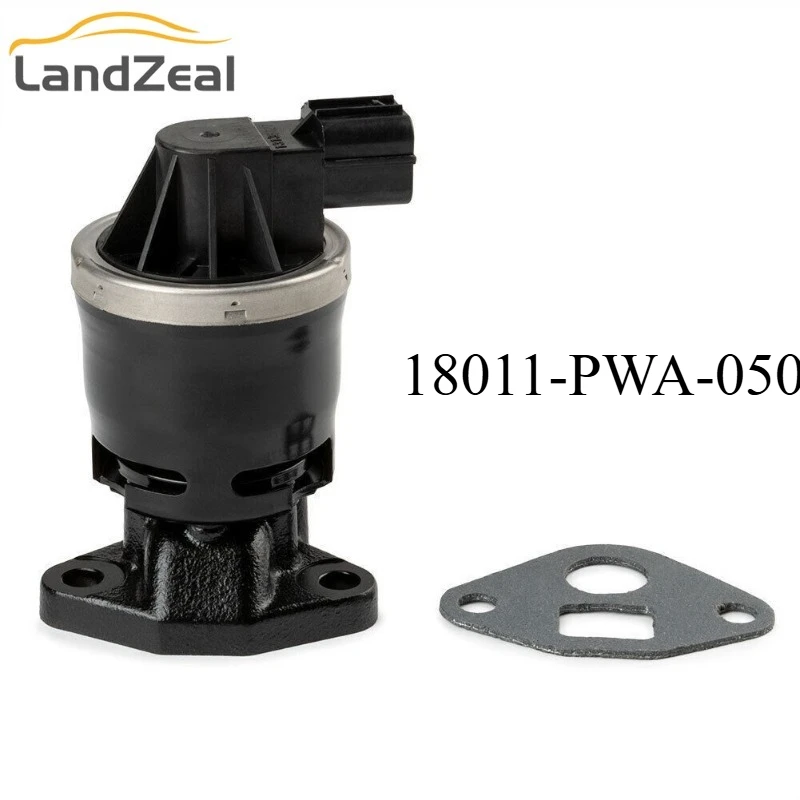 18011-PWA-050 Car Automobiles Engines EGR Exhaust Valve With Gasket For Honda Civic 1.3L 1.8L Jazz 2003-2008