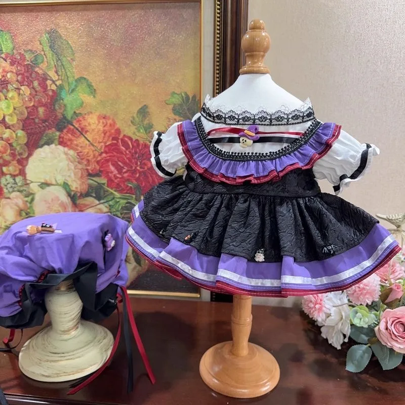 Mini vestido de muñeca de algodón de 20CM, ropa de muñeca de algodón de 10CM, 15CM y 40CM, ropa de muñeca Reborn de 55cm, envío gratis