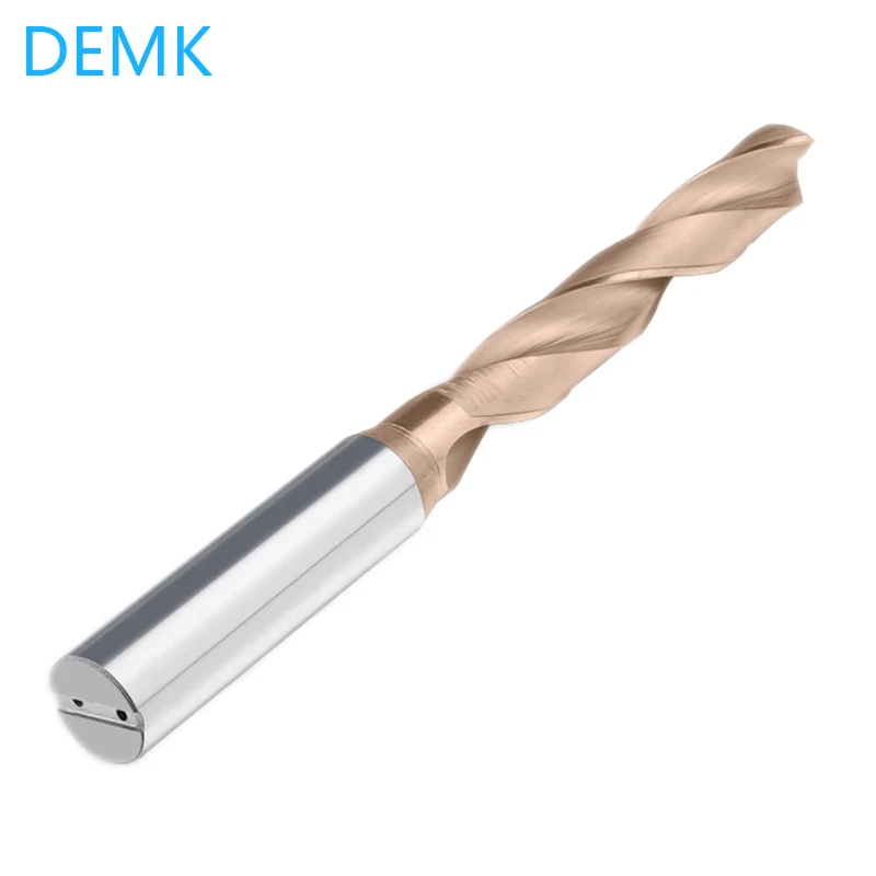 3D Carbide Bits d1-D16 Shank diameter D4 D6 D8 D10 D12 D16 external cooling Internal cooling drill Coated CNC metal hole drill