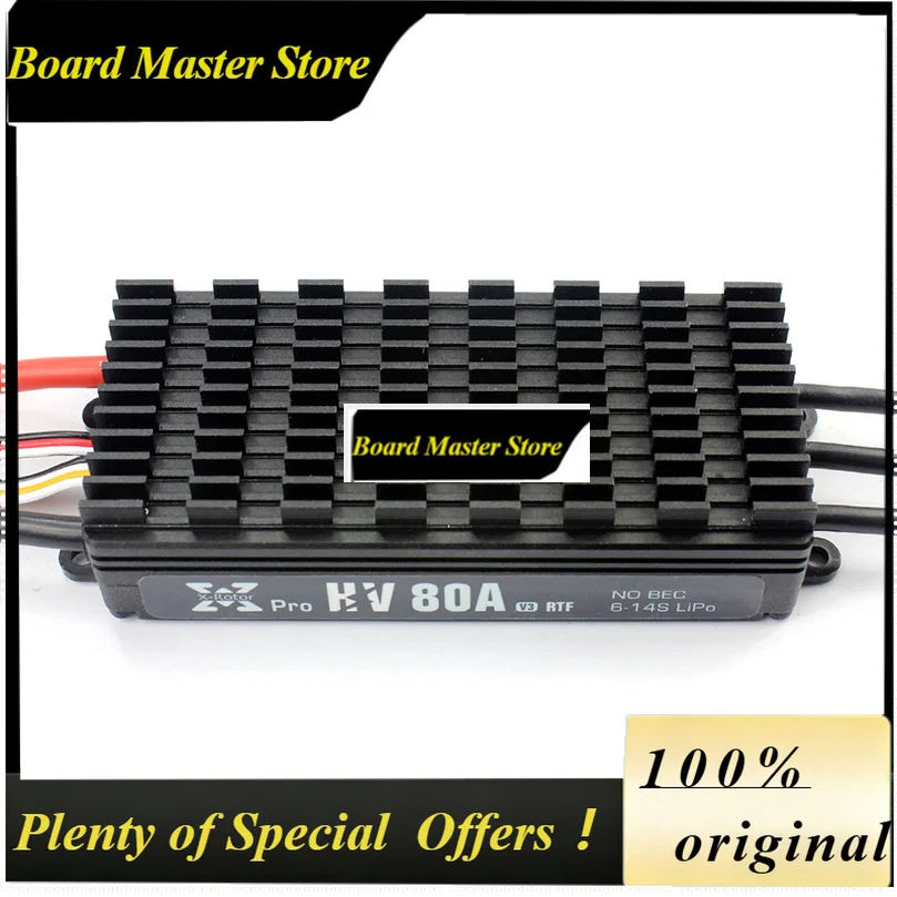 BoMaSHobbywing XRotor Pro 80A HV V3 ESC Electronic Speed Controller 14S For Multicopter Agricultural Drone Helicopter