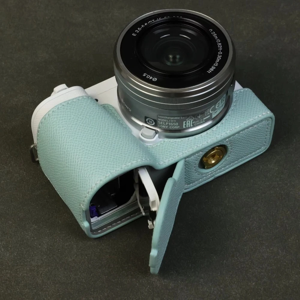 Funda protectora de cuero para - Sony Camera Zv-E10 reseña y precio
