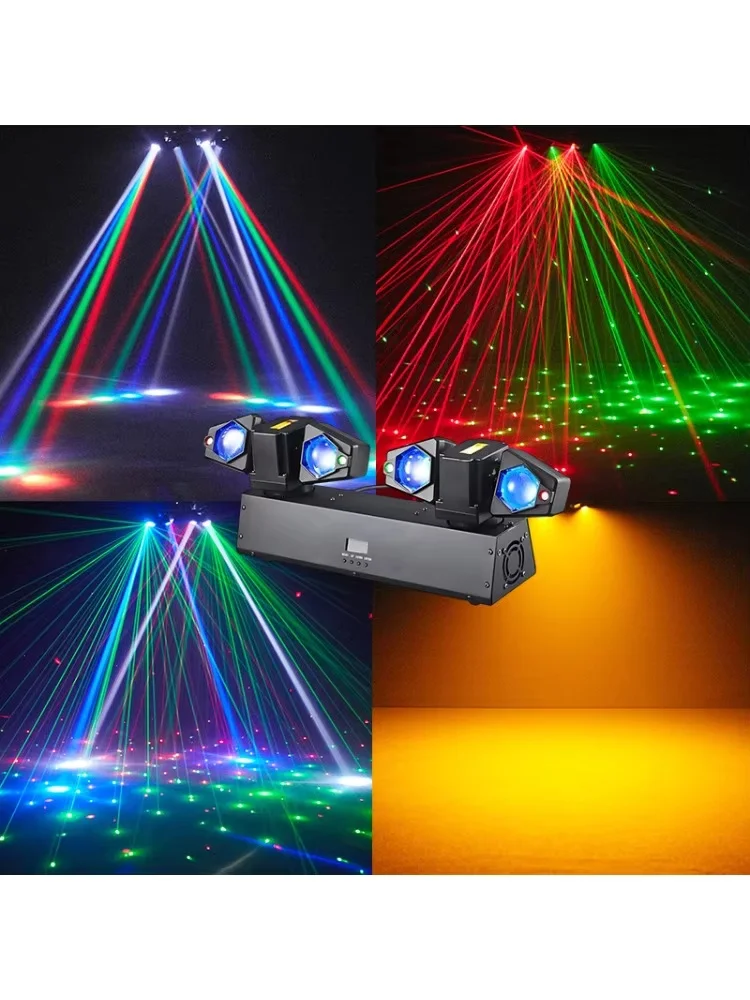 80W LED Moving Head Beam Light DMX512 Strobe Laser Effect DJ Party Wedding Club Stage Disco Verlichting Professionele show ﻿ - afbeelding 2