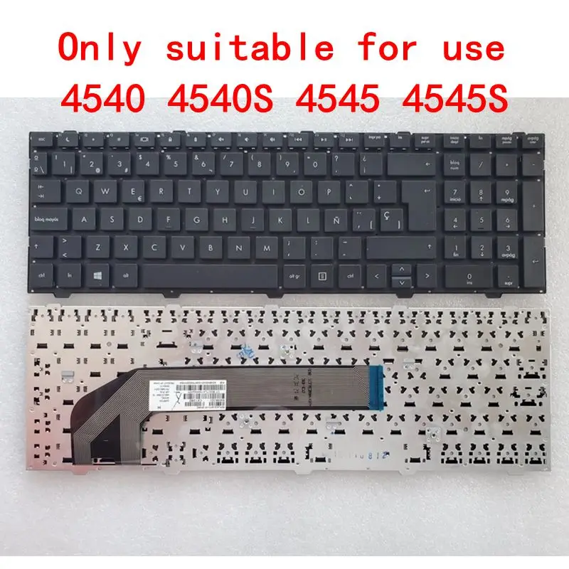 US/SP/RU แป้นพิมพ์สําหรับแล็ปท็อปใหม่สําหรับ HP probook 4540 4540S 4545 4545S 4740 4740S