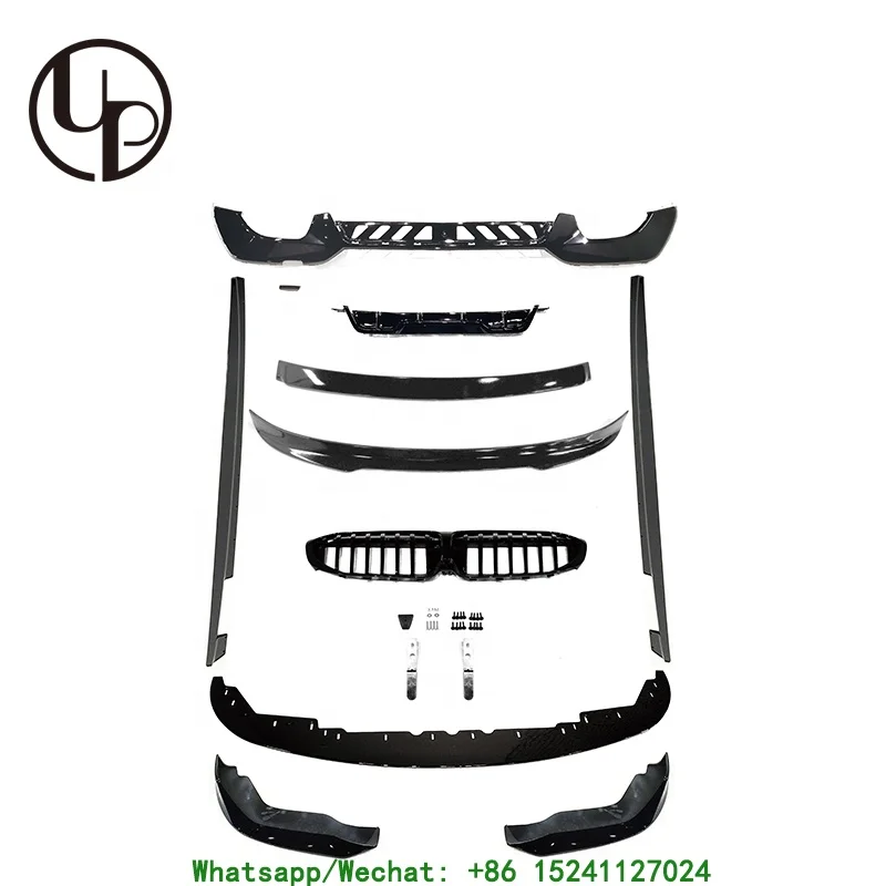 

STLF2020 Year 3S 3 Series G20 Upgrade to AC Style Car Body Kits Front Lip Rear Lip Side Skirts Roof Spoiler Rear Spoiler Grille