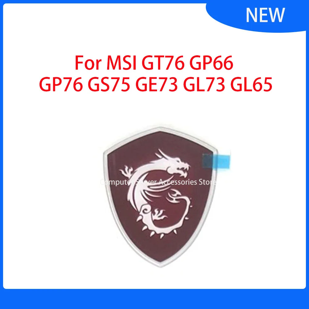 

Металлические наклейки с логотипом, красные для MSI GT76 GP66 GP76 GS75 GE73 GL73 GL65