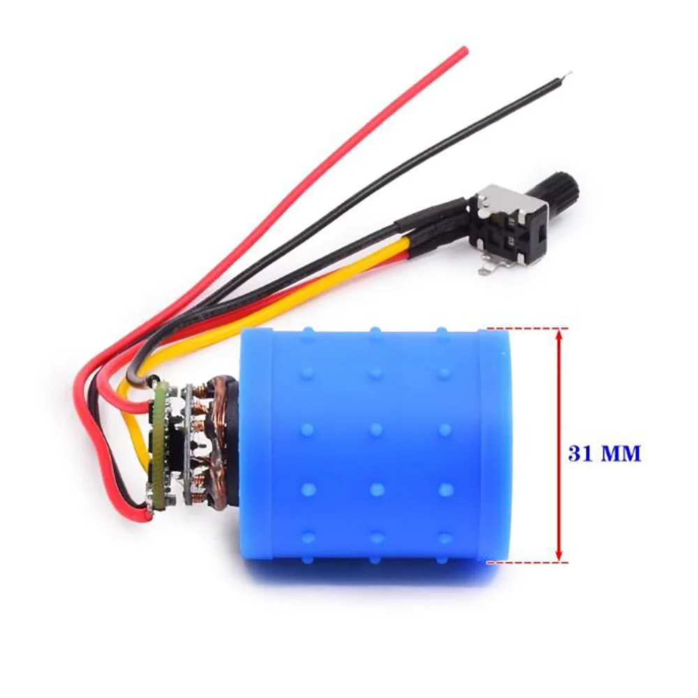 DC 9V 12V 24V 100,000 Rpm Micro Brushless Ducted Fan Aluminum Impeller Hair Dryer Ultra-high Speed Motor