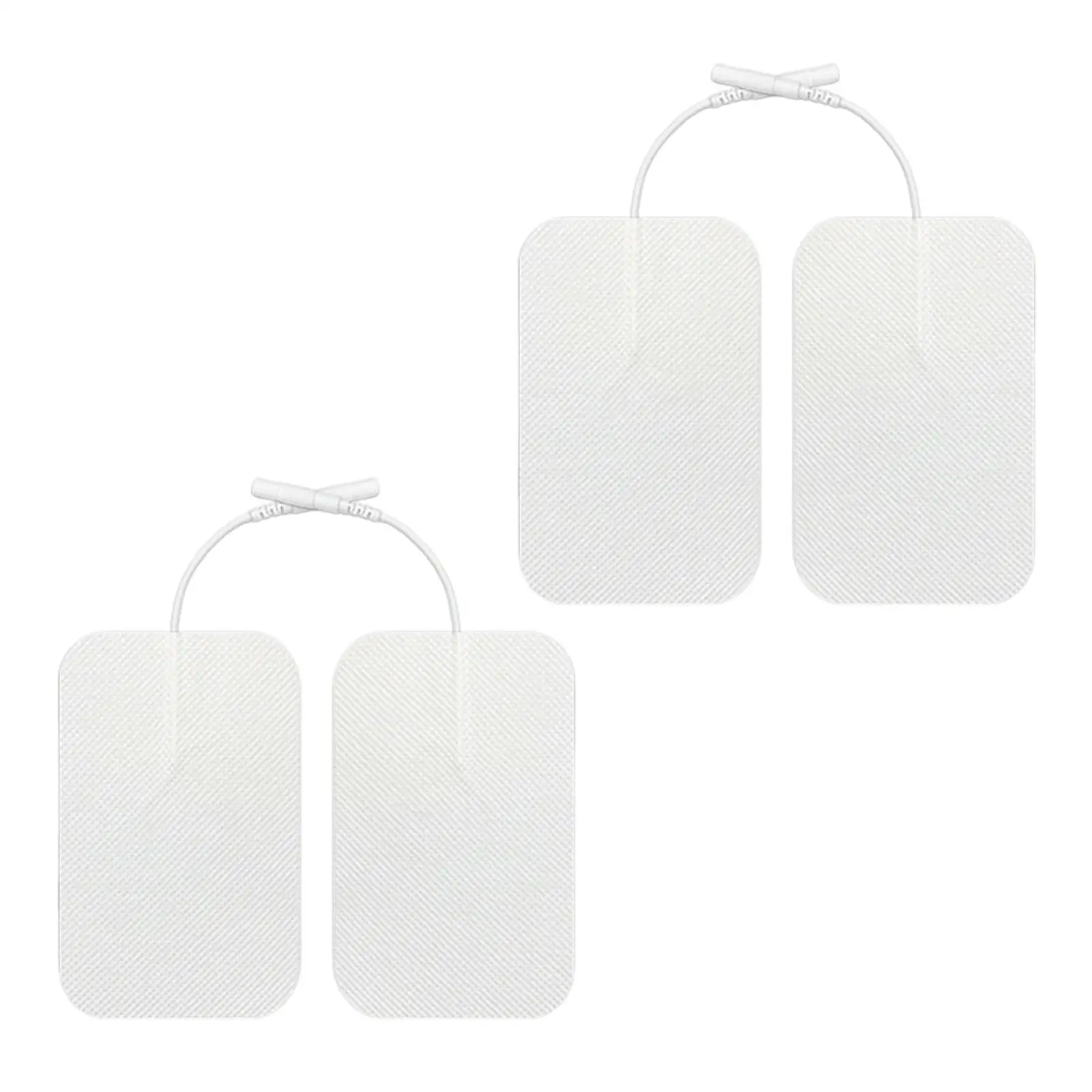 4 Pieces Electrode Pads Patches Lower Impedance Electro Therapy Patches