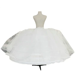 Diameter130 cm 7 Hoops 2 Layers Petticoat Underskirt For Big Ball Gown Wedding Dress  New Bridal Gowns Accessories Crinoline