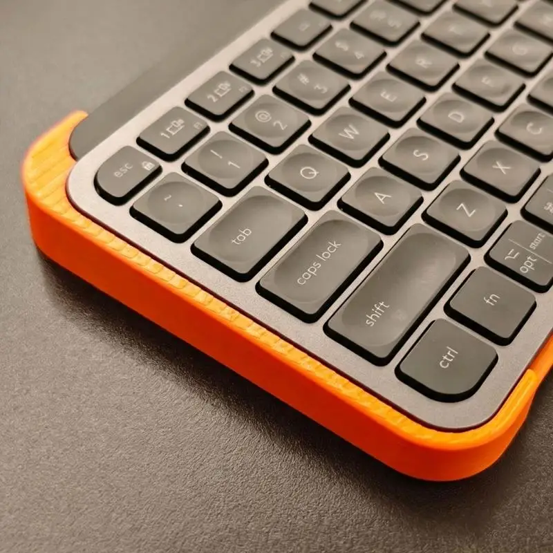 Keyboard Lift Stand Pair for S/Mini Keyboards Desk Typing, Rear Height Support for Home Office Work, Schoolwork, and Study