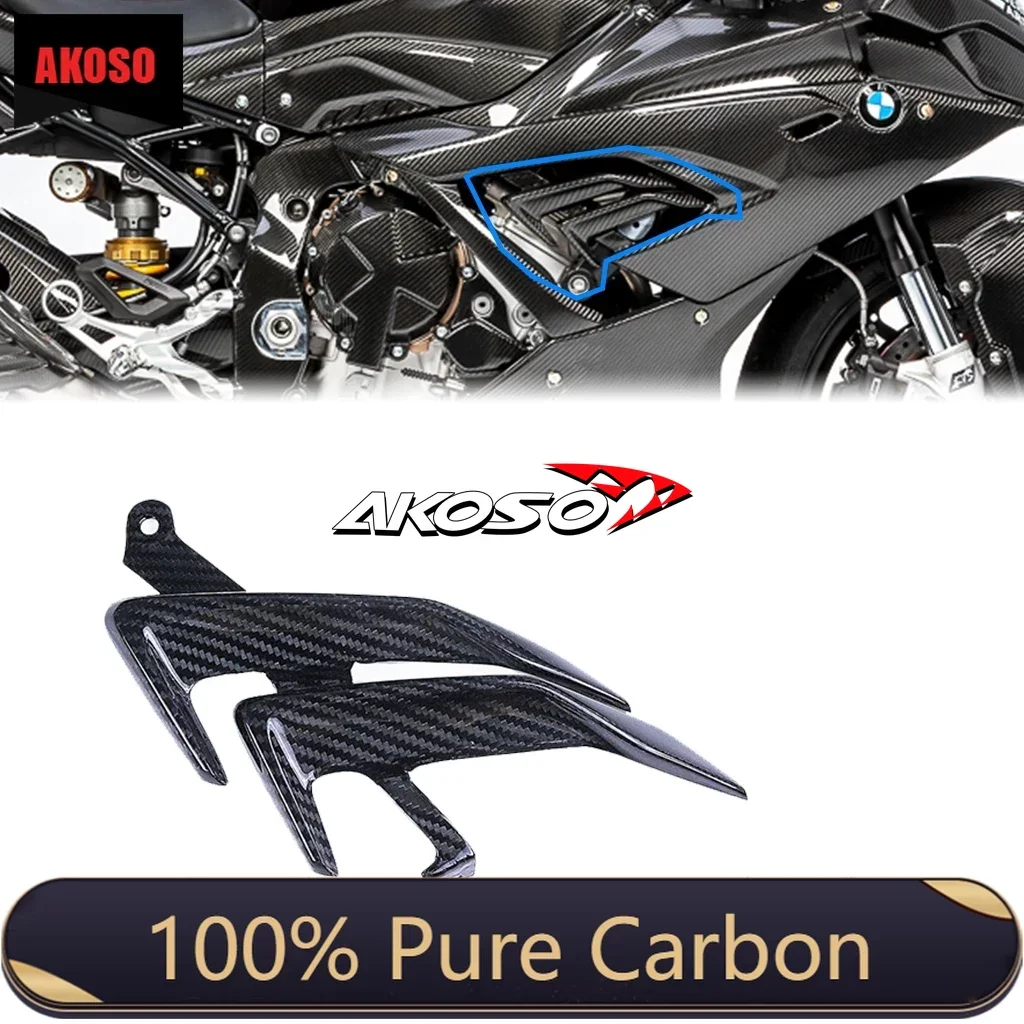 

100% 3K Full Carbon Fiber Motorcycle Gilles Cover Fins Fairing Kit For BMW S1000RR 2020 M1000RR 2019 2021 2022 accesorios moto