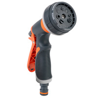 Hose Sprinkle Nozzle Hand-held Lawn Spray Watering Multifunction For Garden Washing Car 8 Spray Modes High Pressure Water Tool