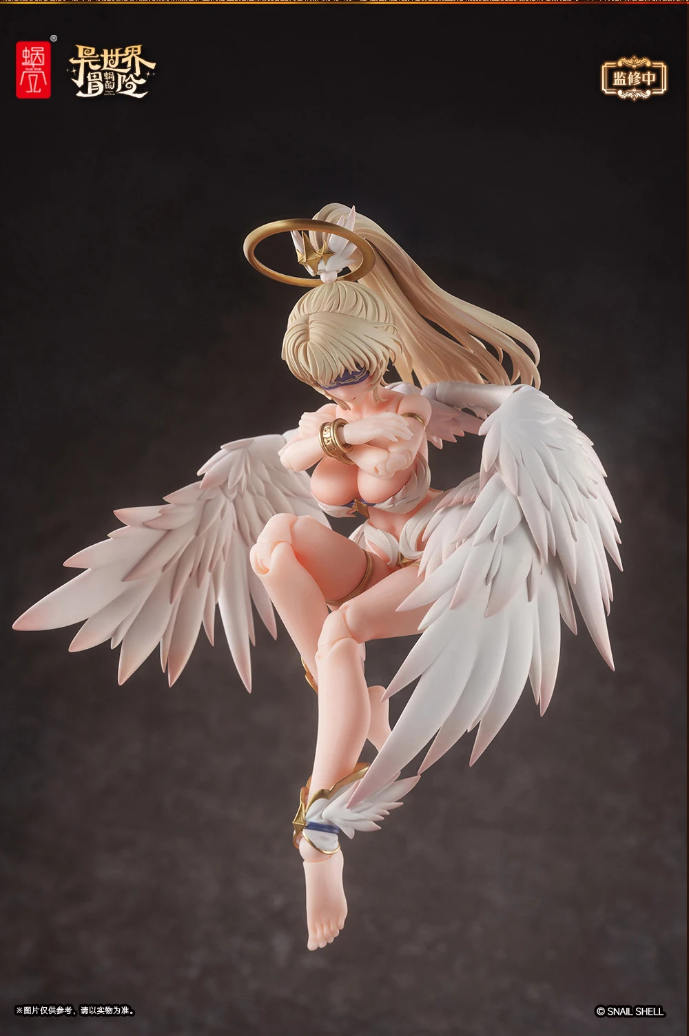 In Stock Snail Shell RPG-07 Angela Angel Movability Model Toys 1/12 Beautiful Girl Model Foot Wing Waist Accessory part