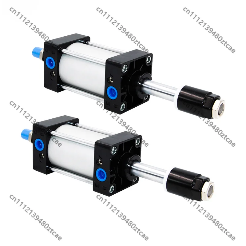 Adjustable Stroke Pneumatic Air Cylinder Big Thrust Industrial Piston Cylinder Multiple Bore Stroke Sizes