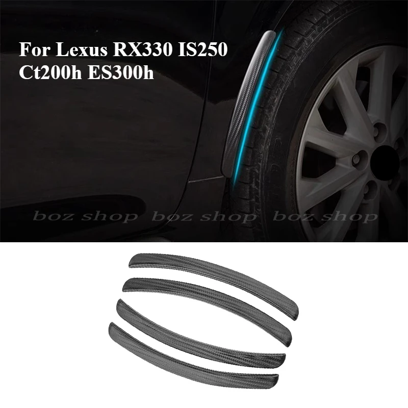 For Lexus RX330 IS250 Ct200h ES300h Automotive Wheel Eyebrow Anti-scratch Fender Anti-collision Rubber Strip Modified