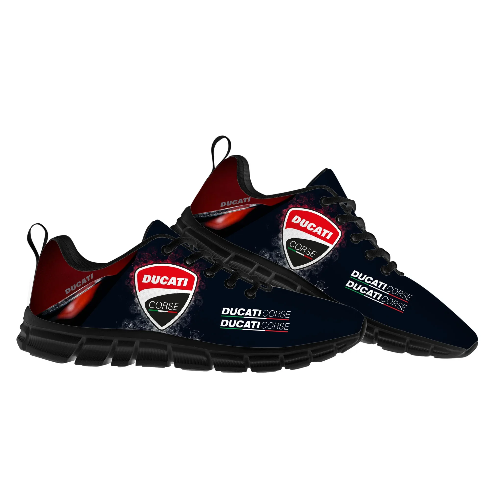 Chaussures de sport Ducatis Italie pour hommes et femmes, baskets décontractées pour adolescents, chaussures personnalisées pour couples, haute qualité