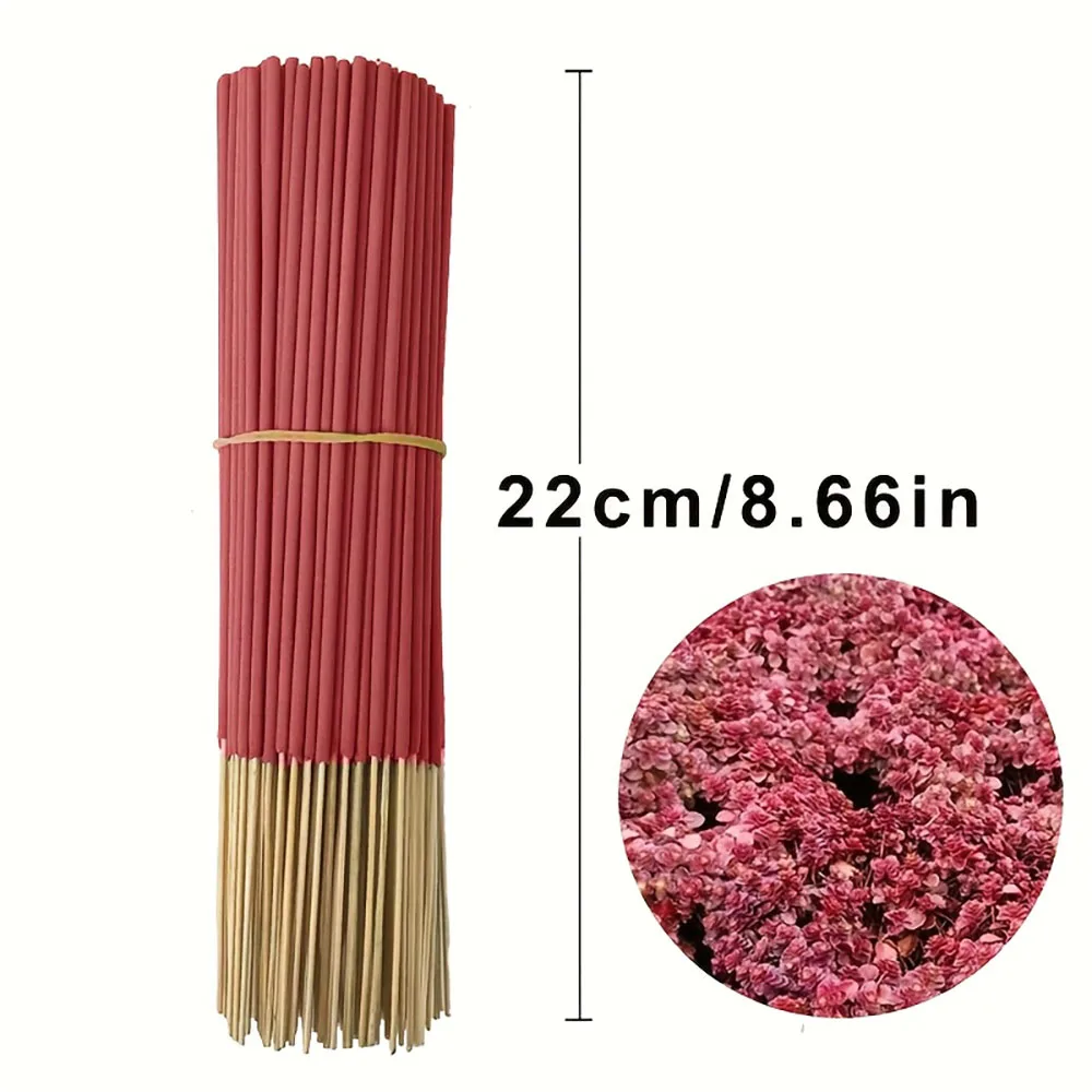 Rote Drachenblut-Räucherstäbchen, 25/105/205/405/705 Stäbchen, hochwertiges, natürliches Drachenblut für alle Jahreszeiten, geeignet zur Luftreinigung im Haus, für entspannende Düfte, Yoga, Büro, Teestube – perfekt für Halloween, Weihnachten, Ostern und andere Feiertage. – Detail 9