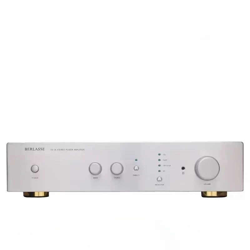 

New HIFI 2.0 Dual-Channel Stereo Home Audio Amplifier Dual Toroidal Transformers Bt 5.0 with Remote Control