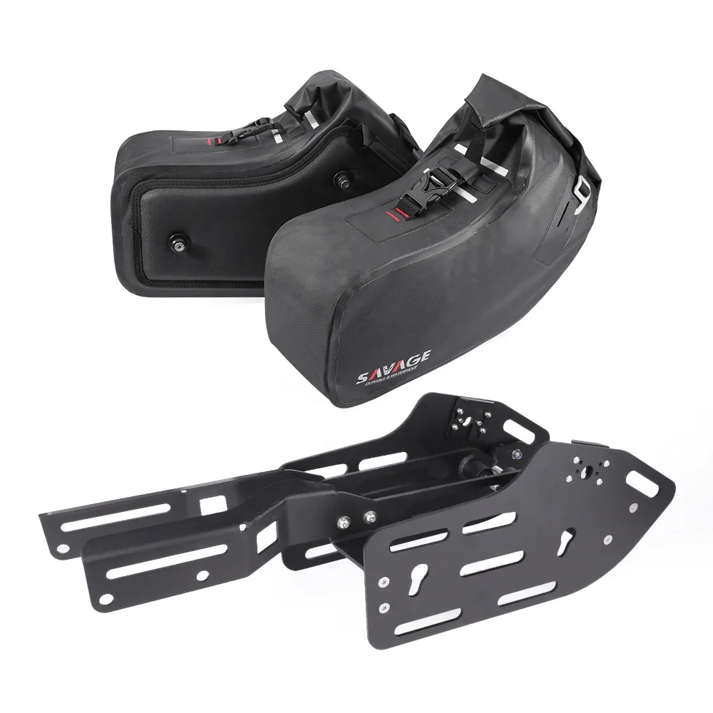 

Fit For Honda CB750 Hornet 750 2023-2025 Waterproof Sidebox Luggage Rack Motorcycle Saddle Bag With Mounting Bracket Pannier Bag