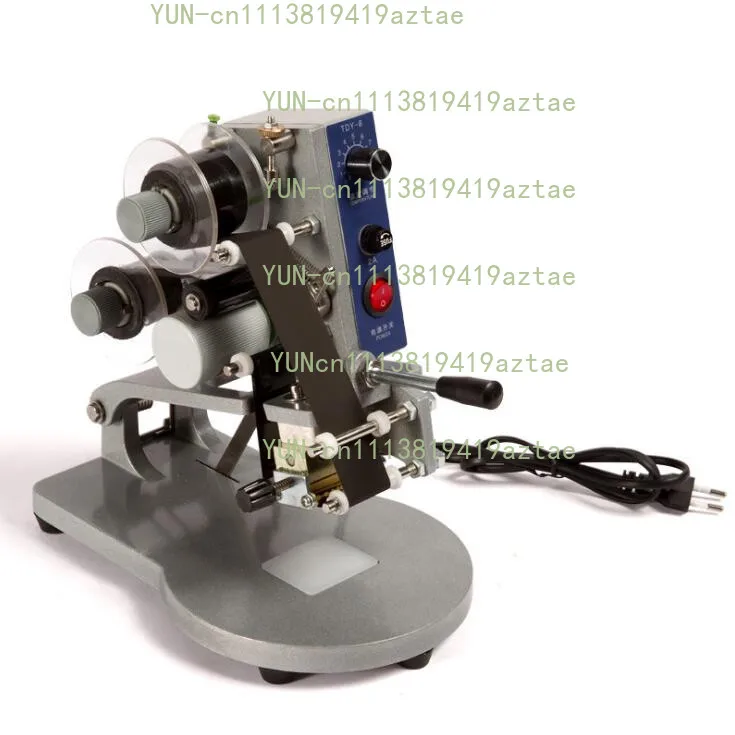 220v Direct Thermal Foil Manual Stamp Printer Coding Machine Date Ribbon Coder stamping machine Coding Date Hot Code Printer