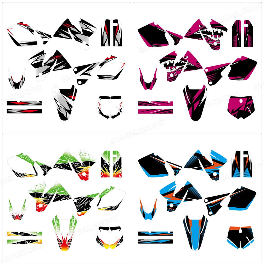 

Подходит для SX 125 250 380 400 520 1998-2000 1998, графические наклейки, декоративные наклейки на мотоцикл, фоновые стикеры