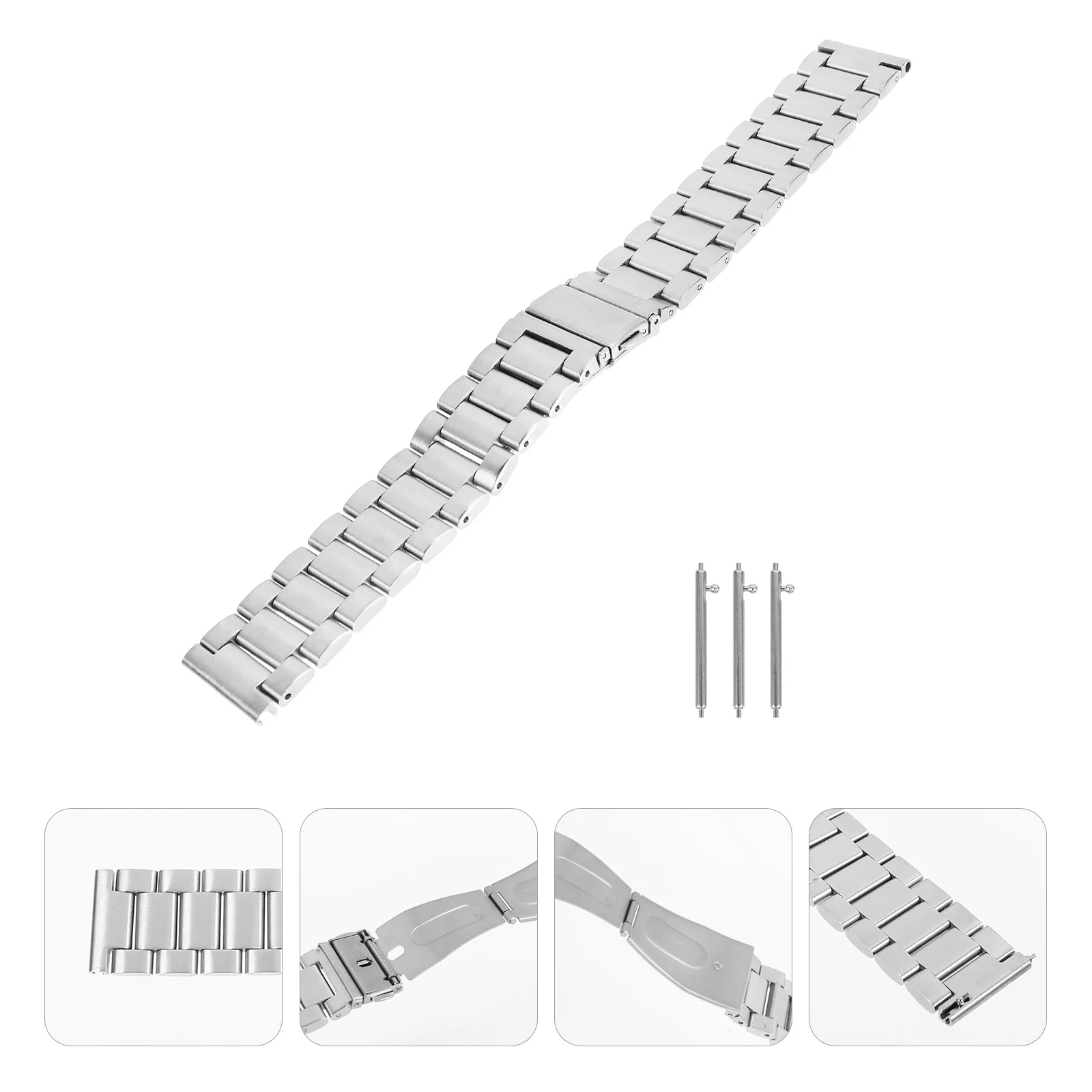 

Stainless Steel Wristband for Durable Watch Band Accessories Comfy Stylish Replacement Strap Watch Band