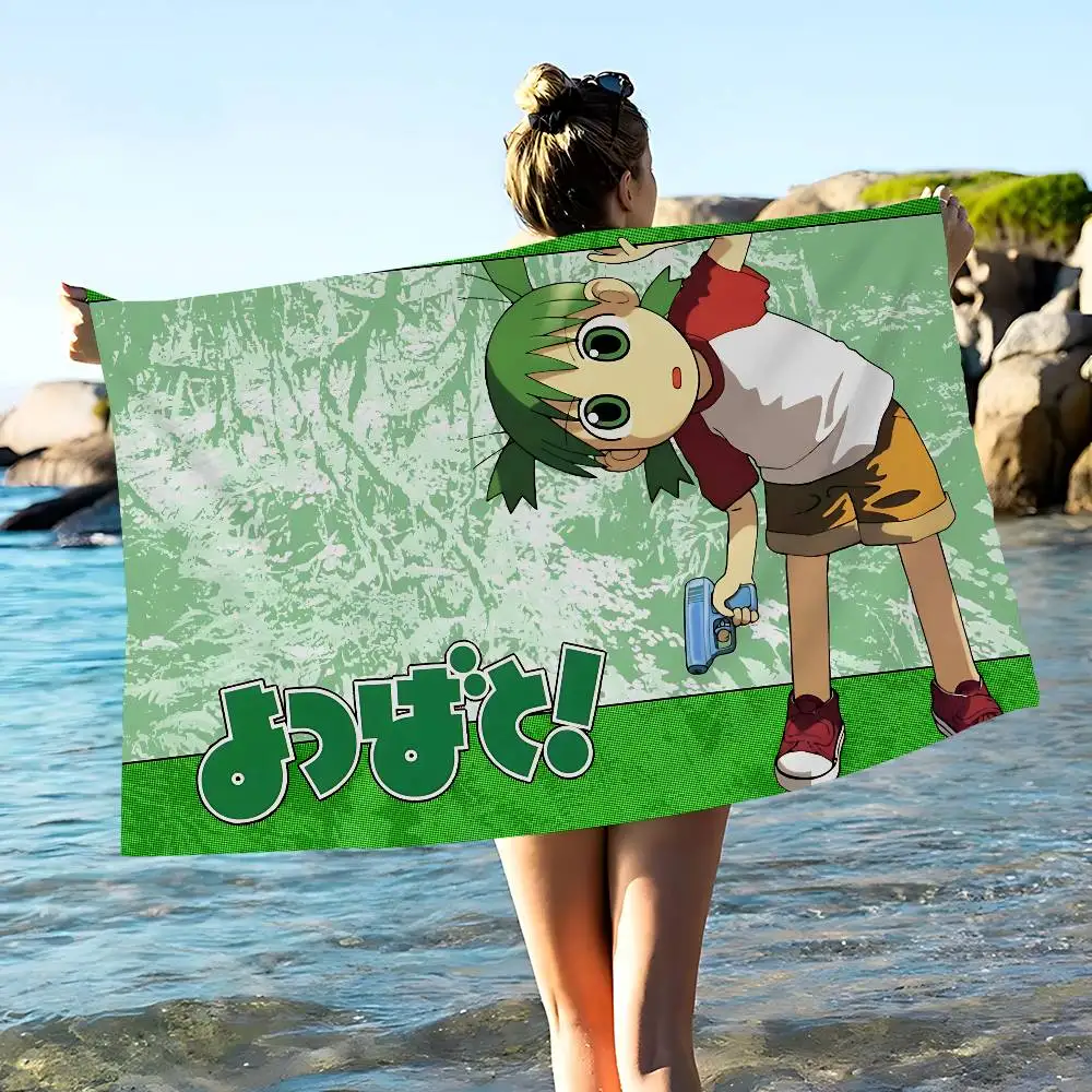 Anime Y-Yotsuba Sweet Classic Movie Microfiber Beach Towel Absorbent Quick dry Soft Yoga Swimming Resort Mountain Climbing Towel