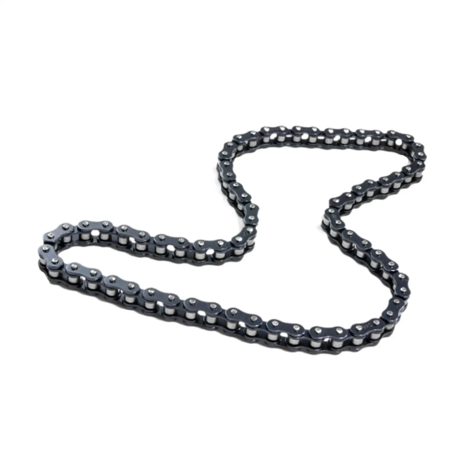 High Strength RC Motorcycle Chain 70 Link Roller Chain Metal Material Portable for 1/4 Scale Bike Replacement
