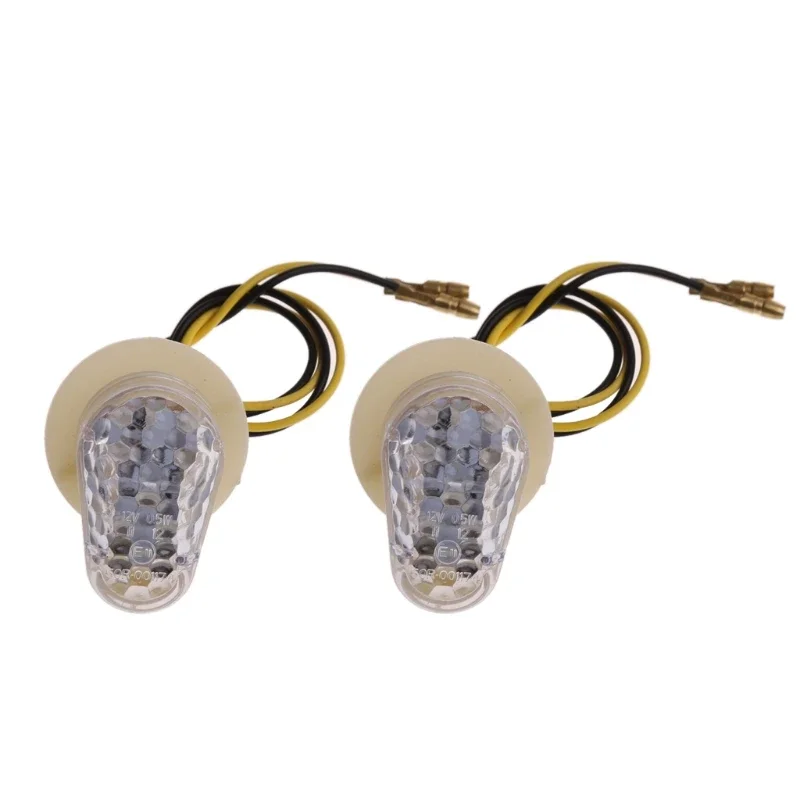 

12V Motorcycle Turn Light LED Flush Mount Amber for YZF