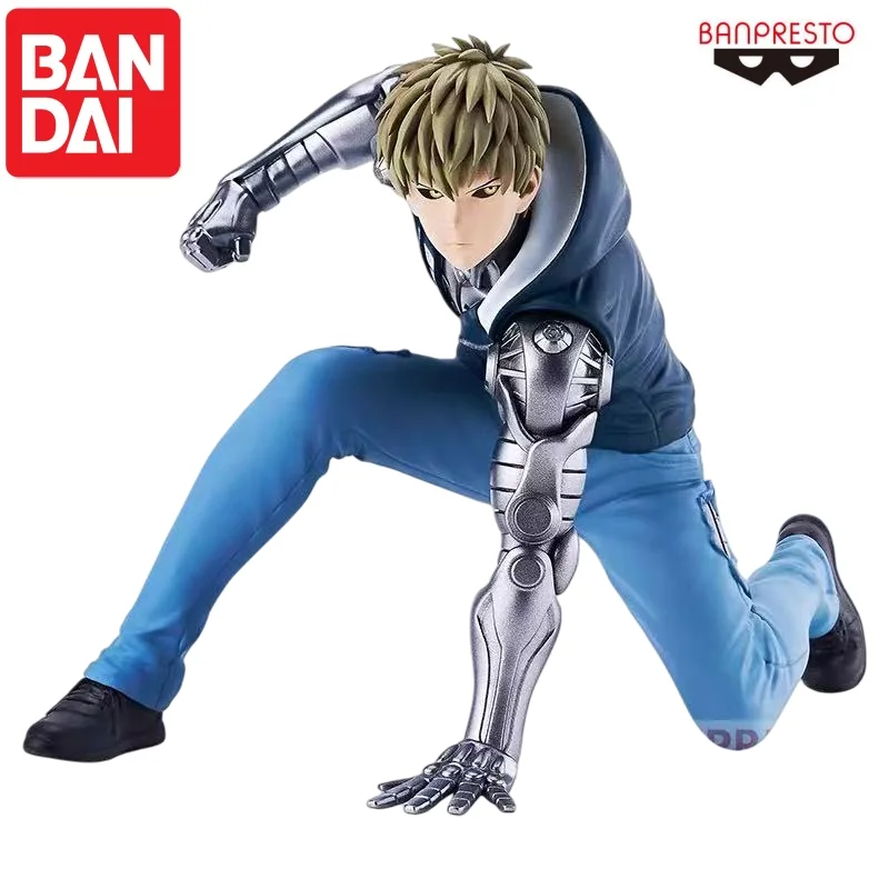 

Bandai In Stock Original One Punch Man Genos Doll Brand New Boxed Animation Peripherals Characters Garage Banpresto Ornaments