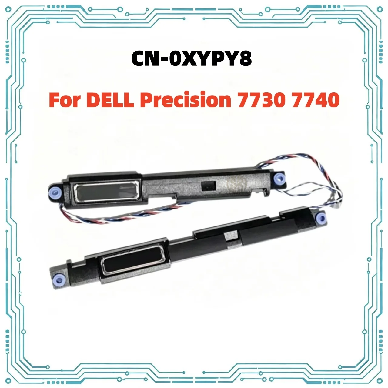 CN-0XYPY8 0XYPY8 Laptop Internal Speaker for Dell Precision 7730 7740 Built-in Stereo Speakers Replacement