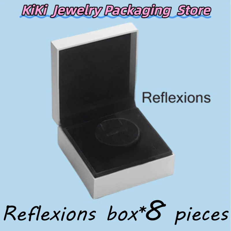 

2026 New Model Jewelry Box Fashion Pan Reflexions Bracelet and Ring Set Box Beautiful Gift Bag-Pbox-1027