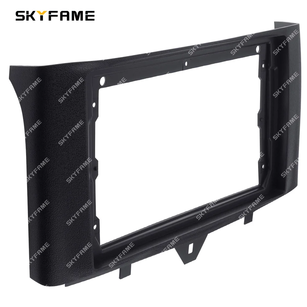 SKYFAME Car Frame Fascia Adapter Android Radio Dash Fitting Panel Kit For Benz Smart Fortwo 451