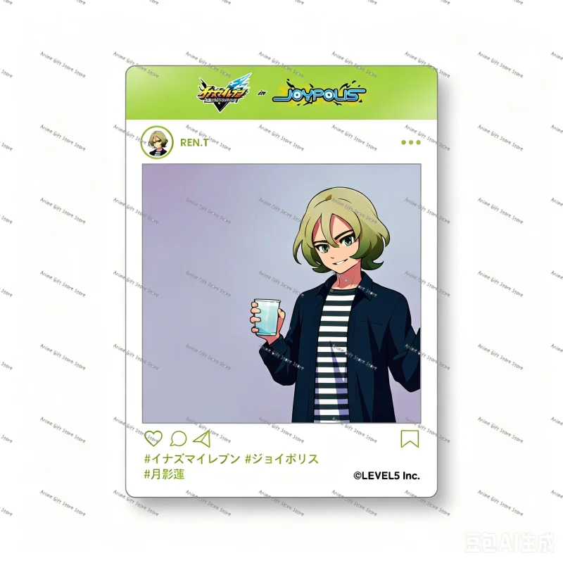 15cm Anime Acrylic Stand Model Inazuma Eleven: Victory Road Bookshelf Decoration Lovely Products as a gift for fans Keychain