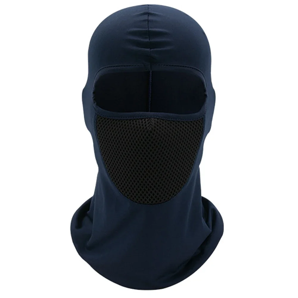 Máscara tática de Balaclava para homens, polainas de pescoço, lenços de caminhada, motocicleta, capacete, capuz, proteção solar, resfriamento, verão