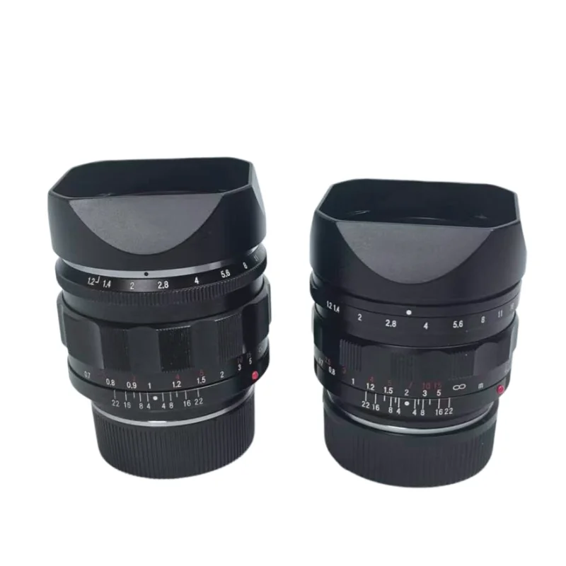 Bajonett ‌ Metall-Quadrat-Gegenlichtblende für Voigtlander Nokton 50mm F1.2 II 40mm F1.2 II 35mm F1.2 IV VM Objektiv Leica M-Bajonett