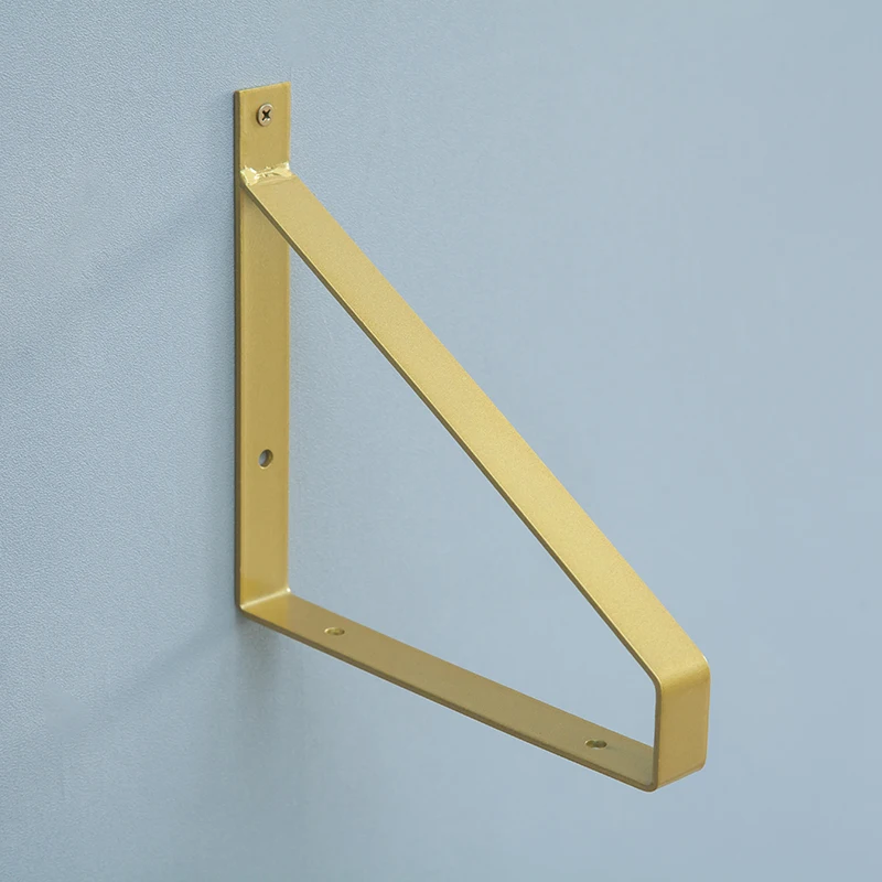 2Pcs  Floating Wall Mounted Hanging Table Shelf Support Bracket Partition Brackets Creative Tripod Wall Bookshelf Fixed Stand