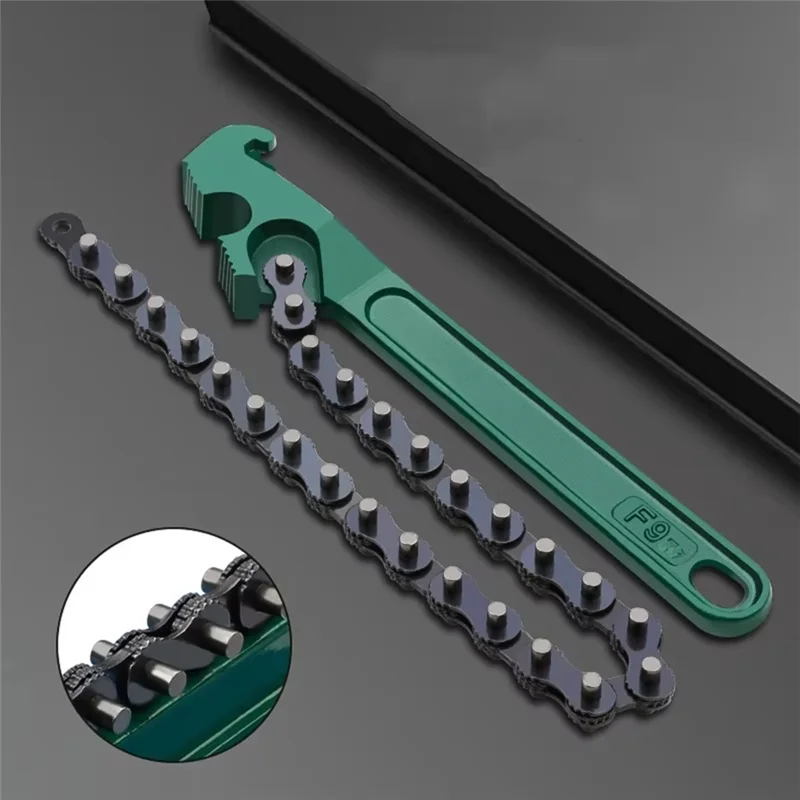 

SEWS-Oil Filter Wrench Adjustable Wrench, Oil Fuel Filter Removal Hand Tools Car Steel Tools. For Can Lid Car Repair