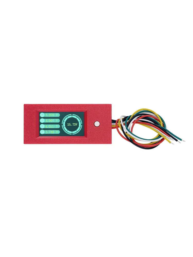 4S Voltage Tester Lithium Battery Pack Single Cell Measurement Identify String Number Volt METER Display Li-ion Lifepo4 LTO