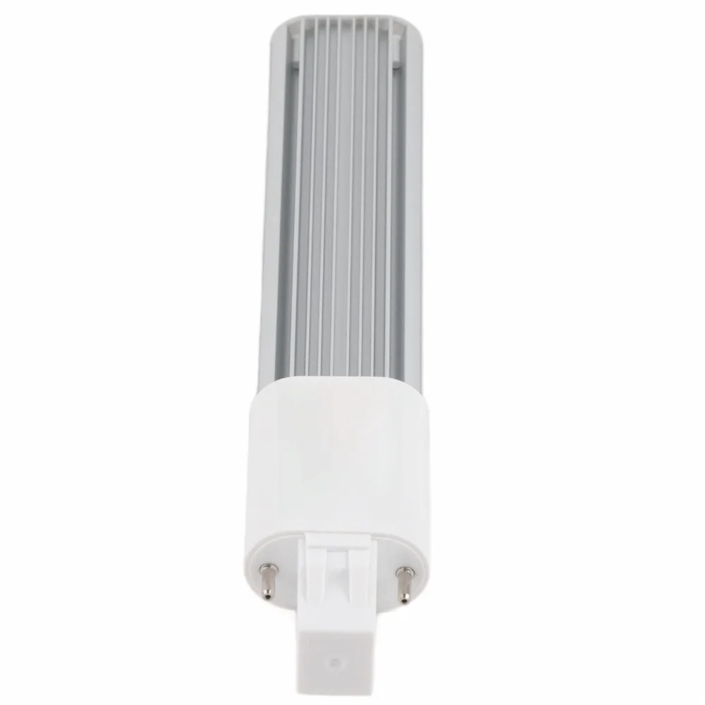 2 Pack Bright G23/GX23 LED Bulb 6W 2-Pin LED Tube Light 600LM 30 LED PL Horizontal Lamp Display Lighting