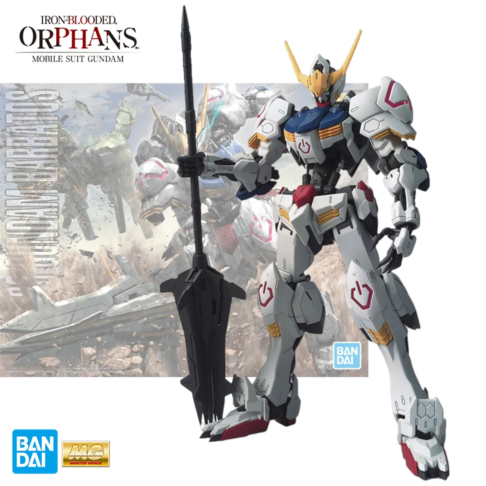 

Оригинальная фигурка Bandai GUNDAM MG 1/100, Barbatos GUNDAM ASW-G-08 аниме, сборная игрушка, Коллекционная модель, декоративная игрушка, подарки